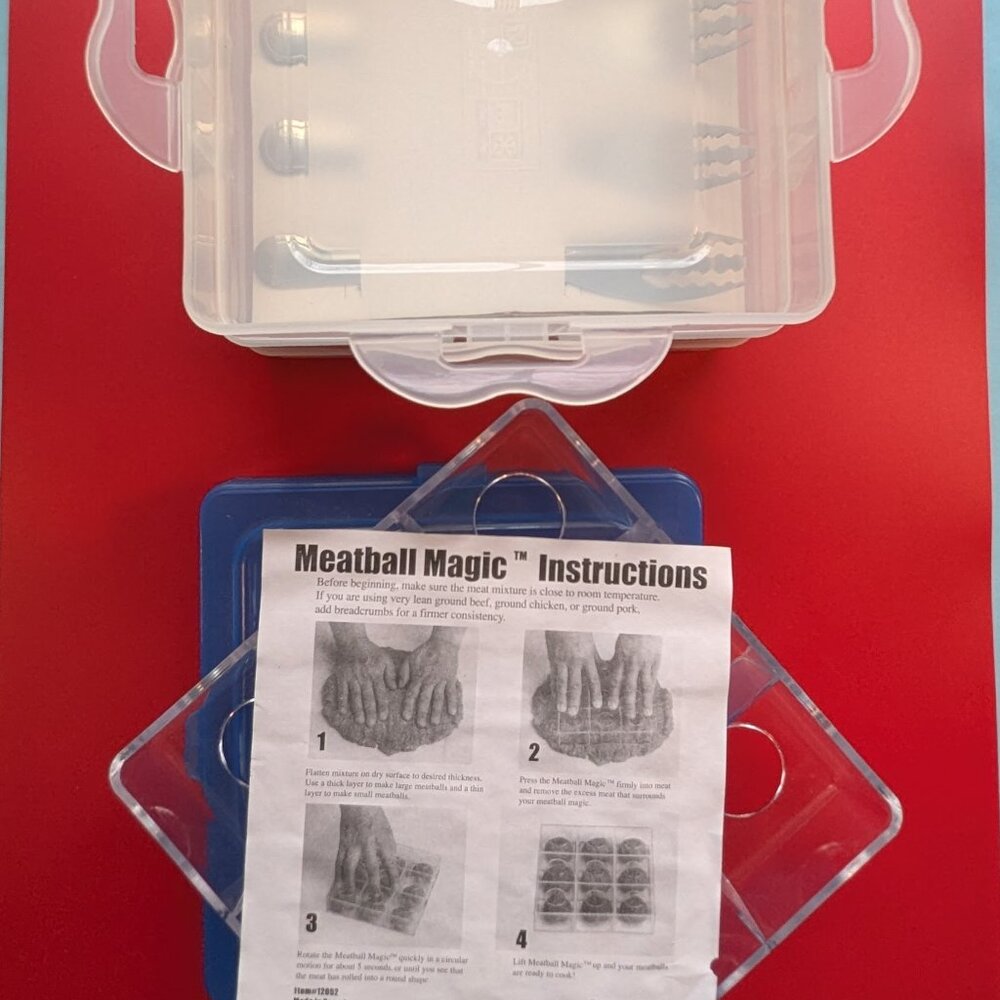 Meatball Magic Meatball Maker & Keeper